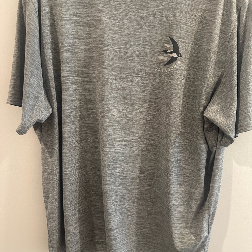 Patagonia Men's Gray Logo T-Shirt 2XL